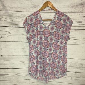 Short sleeve blouse